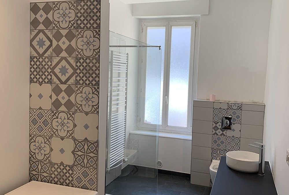 Rénovation d&rsquo;une salle de bain – sablon- juin 2022